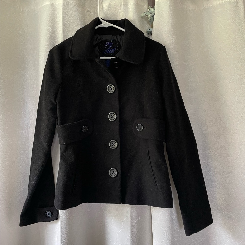 Black Button-Up Jacket - image 1